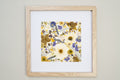 Botanical Series N° 18, geperste bloemen in kader, foto 1