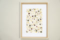 Botanical Series N° 21, geperste bloemen in kader, foto 1